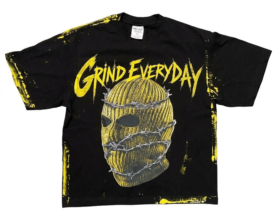 "Barbed wire mask" T-shirt