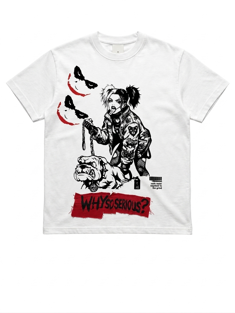 "Why So Serious" tee